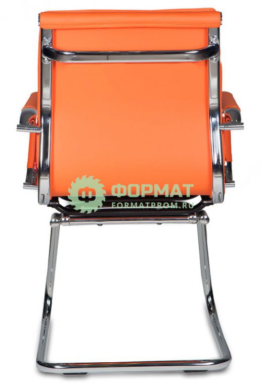 Изображение товара Кресло Бюрократ CH-993-Low-V/orange низкая спинка оранжевый искусственная кожа