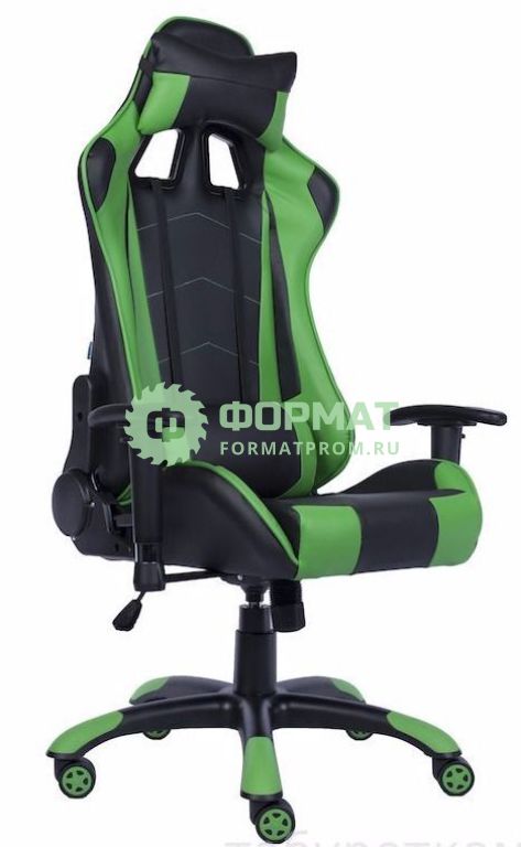 Изображение товара Кресло EverProf LOTUS S9 (зеленое, экокожа, крестовина пластик с накладками)