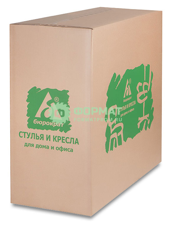 Изображение товара Кресло руководителя Бюрократ CH-825S/Black+Gr вставки серый сиденье черный искусственная кожа (пластик серебро)