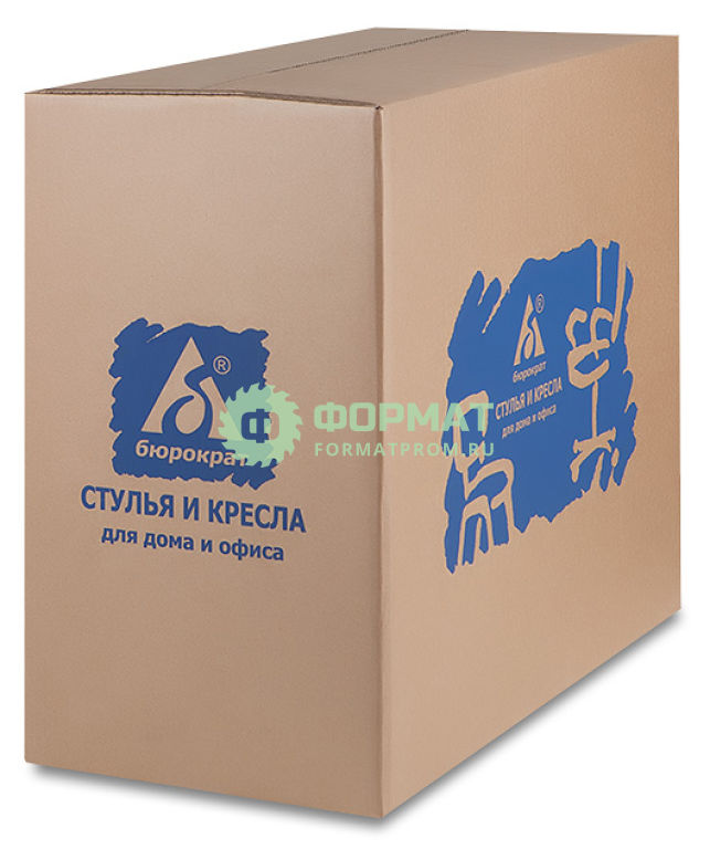 Изображение товара Кресло руководителя Бюрократ CH-1868/COFFEE темно-коричневый искусственная кожа (пластик черный)