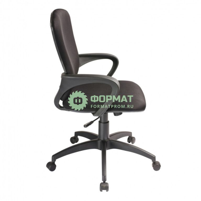 Изображение товара Кресло Бюрократ CH-818AXSN-Low/15-21 низкая спинка черный 15-21