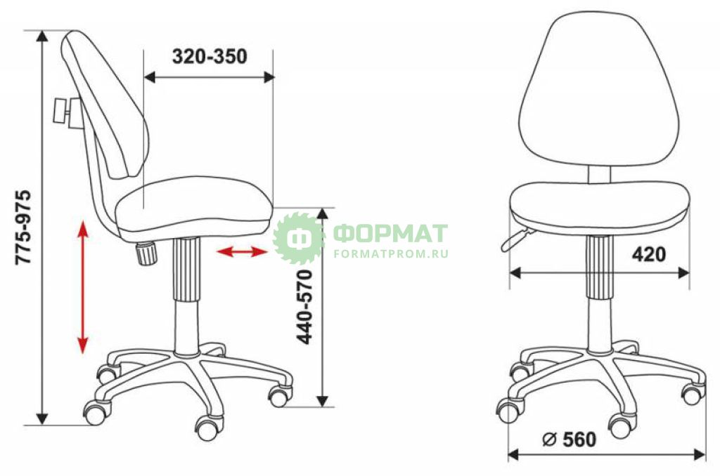 Изображение товара Кресло детское Бюрократ KD-4/PLANETY черный планеты planety