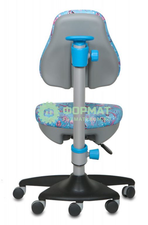 Изображение товара Кресло детское Бюрократ KD-2/BL/aqua голубой аквариум Aqua