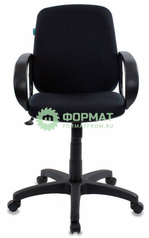 Изображение товара Кресло Бюрократ CH-808-LOW/BLACK низкая спинка черный 80-11