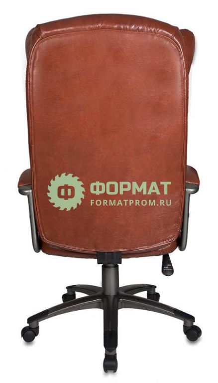 Изображение товара Кресло руководителя Бюрократ CH-879DG/Brown коричневый искусственная кожа (пластик темно-серый)