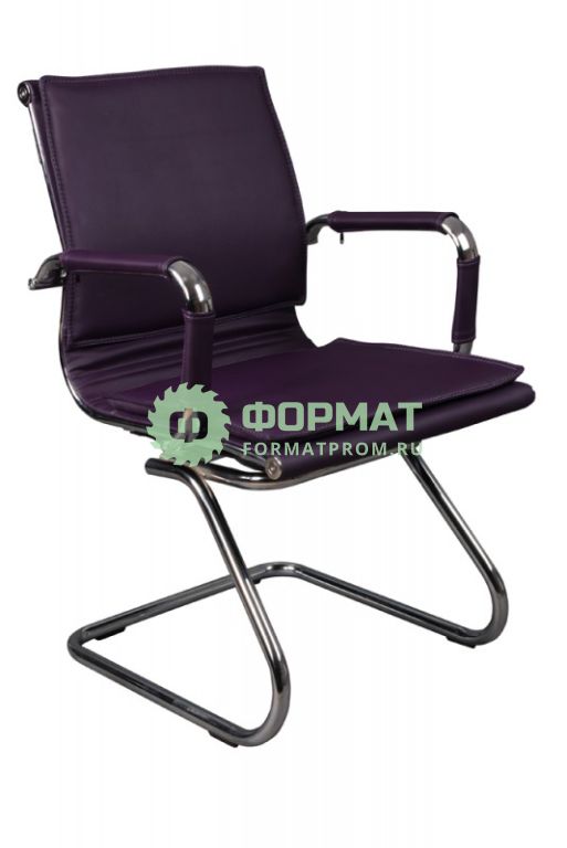 Изображение товара Кресло Бюрократ CH-993-Low-V/purple низкая спинка фиолетовый искусственная кожа