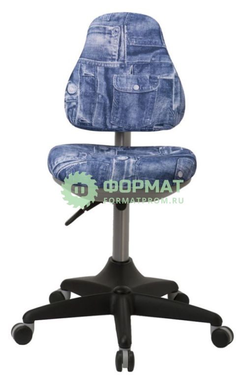 Изображение товара Кресло детское Бюрократ KD-2/G/50-31 синий джинса 50-31
