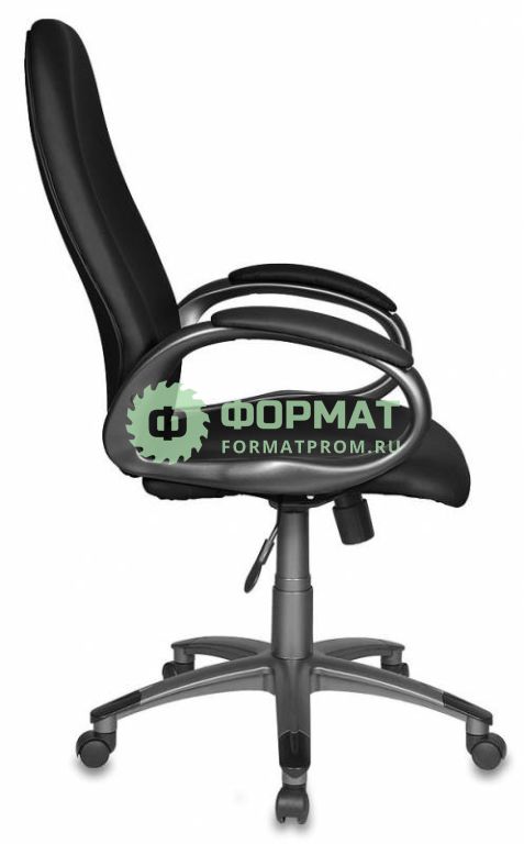 Изображение товара Кресло руководителя Бюрократ T-700DG/OR-16 черный Or-16 искусственная кожа (пластик темно-серый)