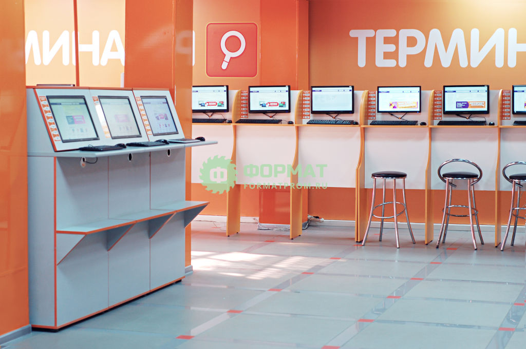 Производство торгового оборудования для сети магазинов 