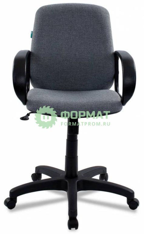 Изображение товара Кресло Бюрократ CH-808-LOW/GREY низкая спинка серый 10-128