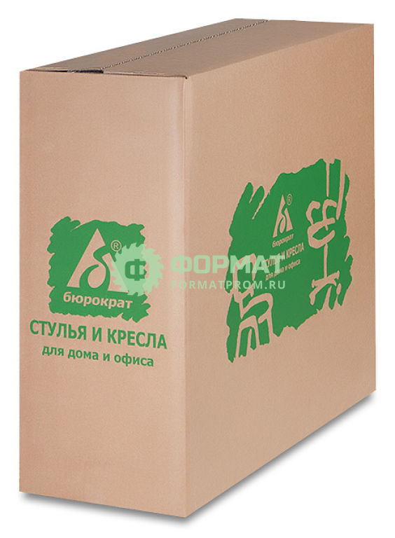 Изображение товара Стул Бюрократ KF-2/Or-07 вращающийся коричневый Or-07 искусственная кожа