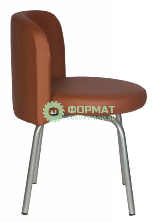 Изображение товара Стул Бюрократ KF-2/Or-07 вращающийся коричневый Or-07 искусственная кожа