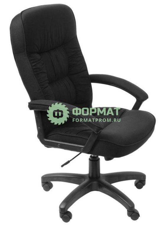 Изображение товара Кресло руководителя Бюрократ T-9908AXSN-Black черный 80-11 ткань крестовина пластиковая