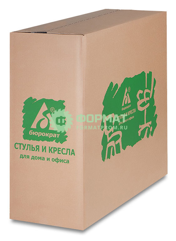 Изображение товара Стул Бюрократ KF-2/OR-03 вращающийся синий Or-03 искусственная кожа