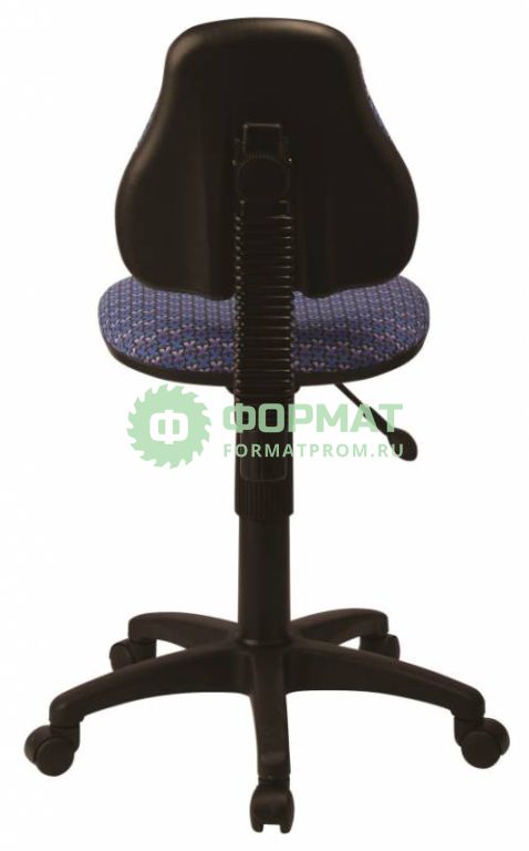 Изображение товара Кресло детское Бюрократ KD-4/55-3 синий бабочки 55-3