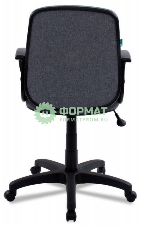 Изображение товара Кресло Бюрократ CH-808-LOW/GREY низкая спинка серый 10-128