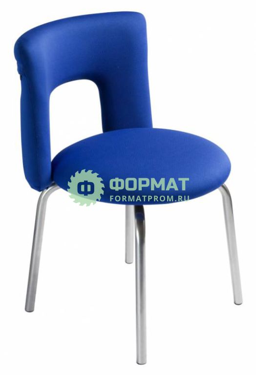 Изображение товара Стул Бюрократ KF-1/INDIGO26-21 вращающийся синий 26-21