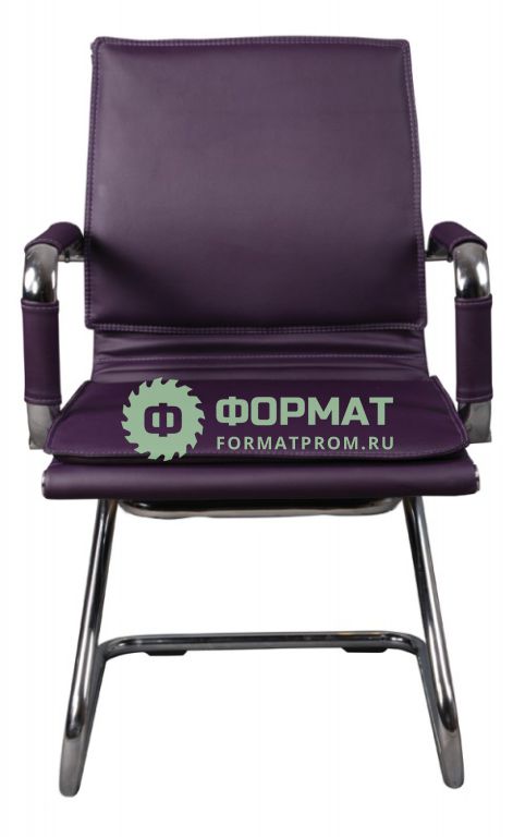 Изображение товара Кресло Бюрократ CH-993-Low-V/purple низкая спинка фиолетовый искусственная кожа