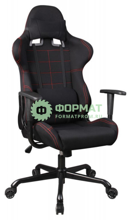 Изображение товара Кресло игровое Бюрократ 771/BLACK+BL черный крестовина металл
