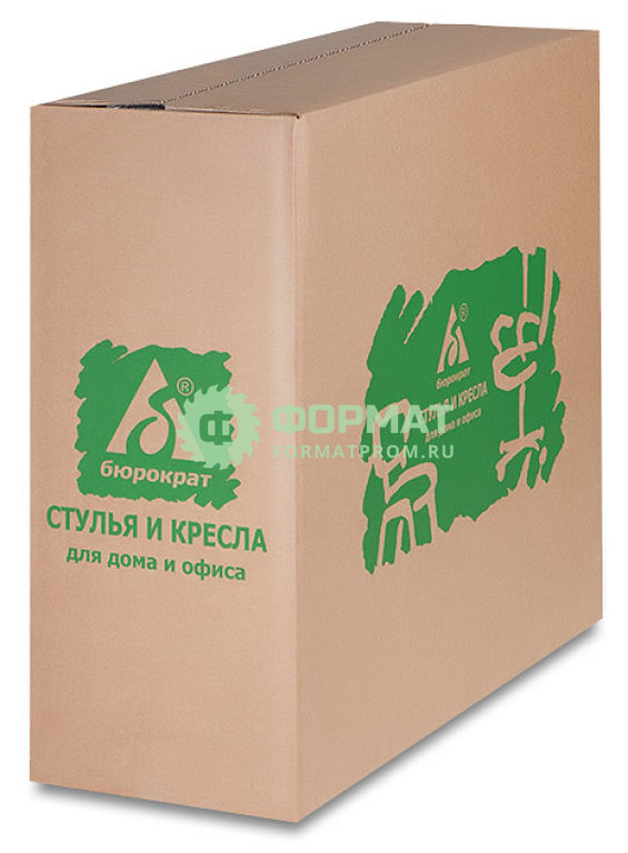 Изображение товара Стул Бюрократ KF-1/ORANGE26-29-1 вращающийся оранжевый 26-29-1