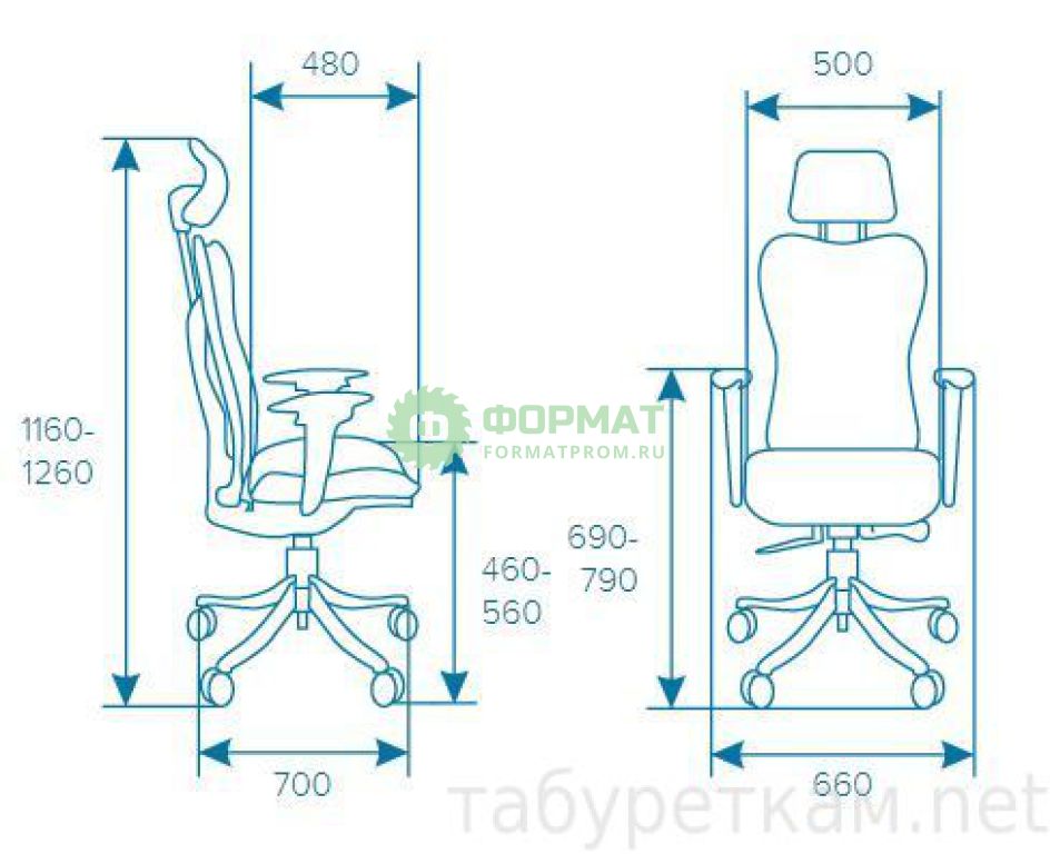 Изображение товара Кресло EverProf LONDON PU (экопремиум, алюминий) до 200кг