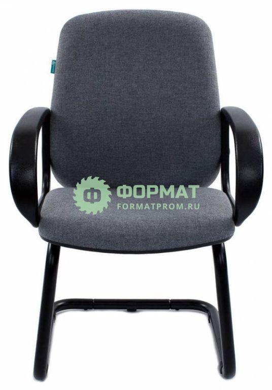 Изображение товара Кресло Бюрократ CH-808-LOW-V/GREY низкая спинка серый 10-128
