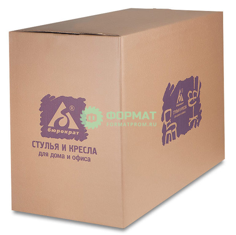 Изображение товара Кресло руководителя Бюрократ CH-993/grey серый искусственная кожа крестовина хром