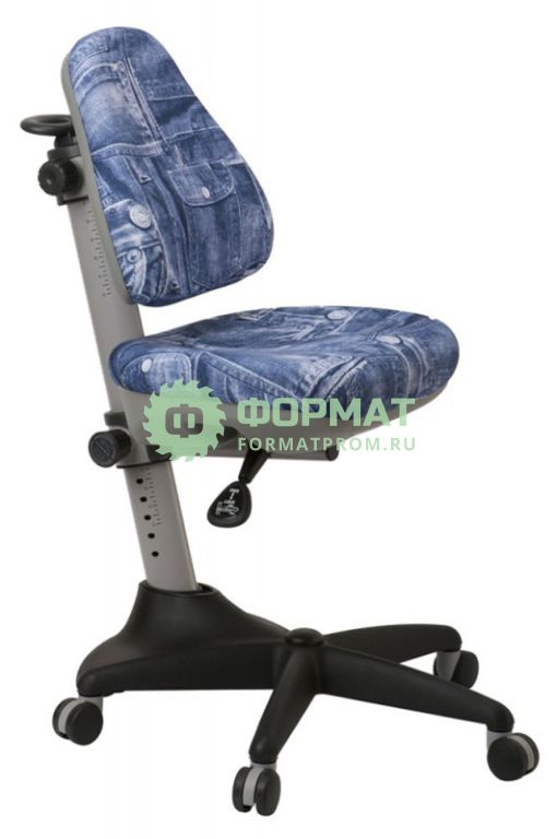 Изображение товара Кресло детское Бюрократ KD-2/G/50-31 синий джинса 50-31