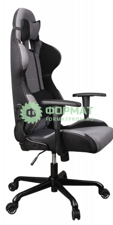 Изображение товара Кресло игровое Бюрократ 771/GREY+BL серый крестовина металл
