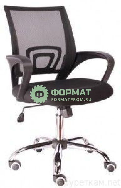 Изображение товара Кресло офисное EVERPROF EP-696 Mesh (ХРОМ, крестовина, удобная спинка-сетка)