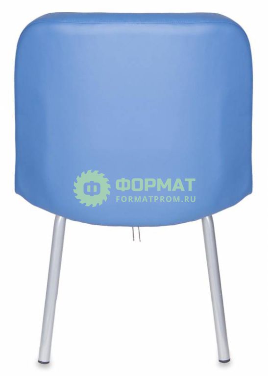 Изображение товара Стул Бюрократ KF-2/OR-03 вращающийся синий Or-03 искусственная кожа