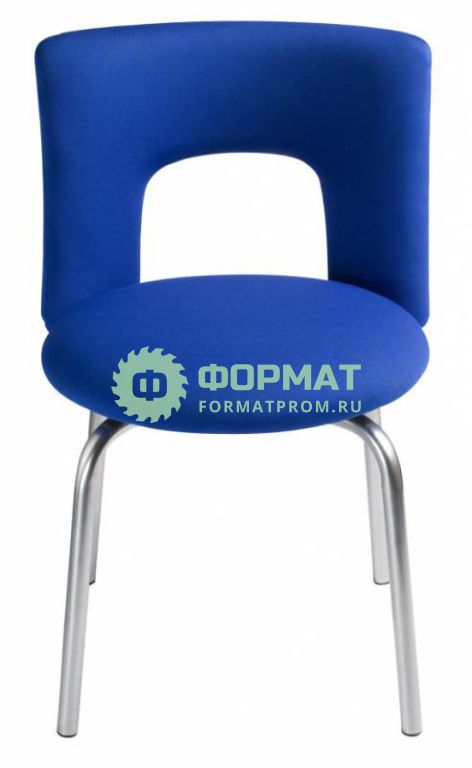 Изображение товара Стул Бюрократ KF-1/INDIGO26-21 вращающийся синий 26-21
