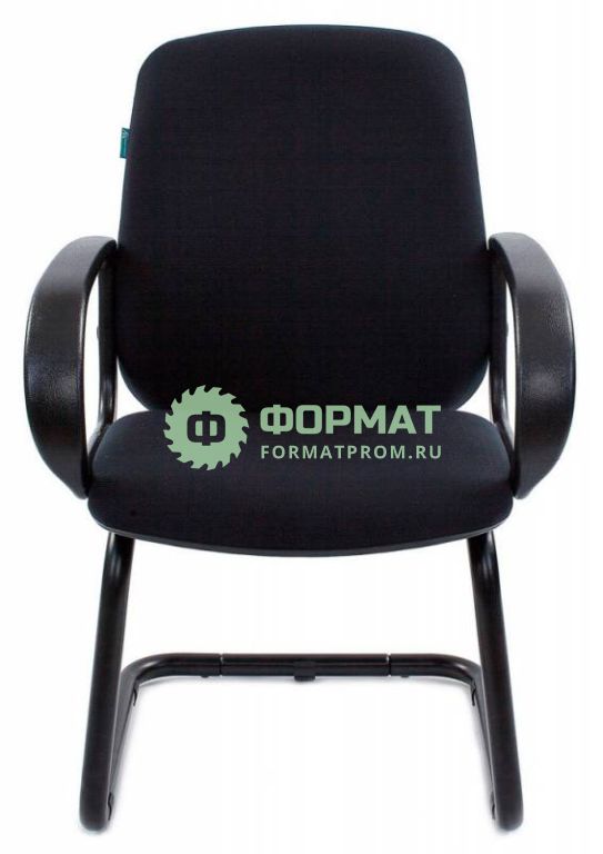 Изображение товара Кресло Бюрократ CH-808-LOW-V/BLACK низкая спинка черный 80-11