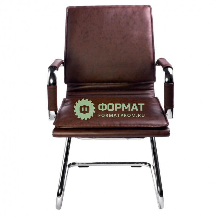 Изображение товара Кресло Бюрократ CH-993-Low-V/Brown низкая спинка коричневый искусственная кожа