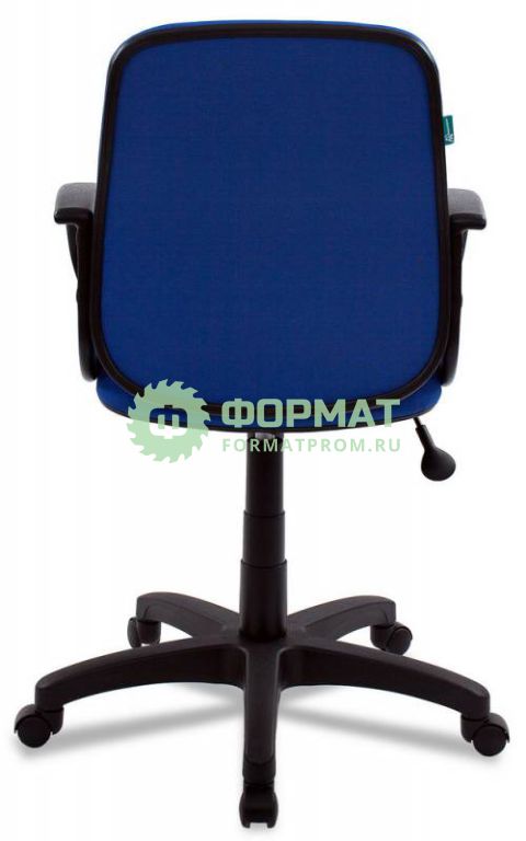 Изображение товара Кресло Бюрократ CH-808-LOW/BLUE низкая спинка синий 15-10