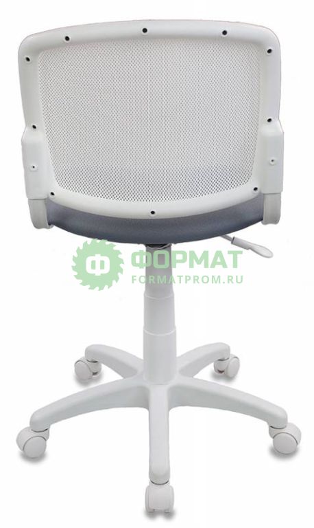 Изображение товара Кресло детское Бюрократ CH-W296NX/15-48 спинка сетка белый TW-15 сиденье серый 15-48