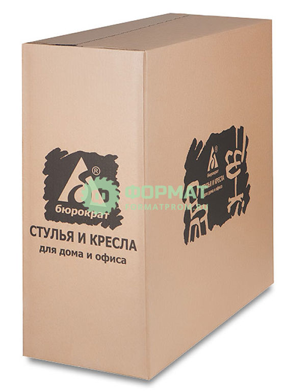 Изображение товара Кресло детское Бюрократ KD-7/TW-96-1 оранжевый TW-96-1 крестовина хром колеса серый (пластик серый)