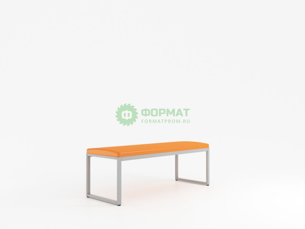 Изображение товара Лавка на металлическом каркасе с мягкой крышкой LHM1