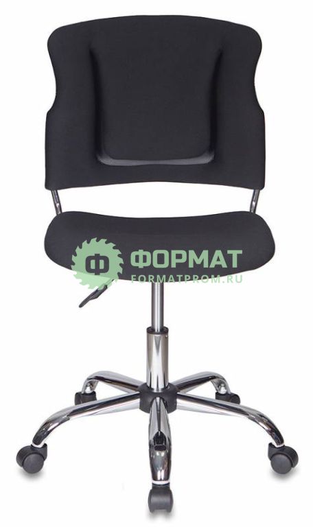 Изображение товара Кресло Бюрократ CH-H322SXN/Black спинка динамичная поддержка черный 26-28 крестовина хром