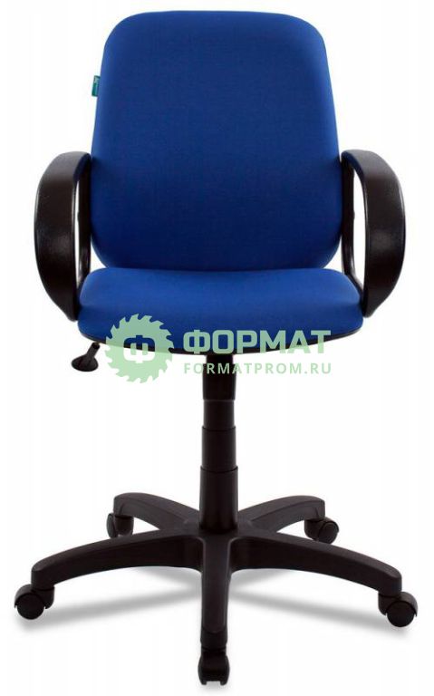 Изображение товара Кресло Бюрократ CH-808-LOW/BLUE низкая спинка синий 15-10